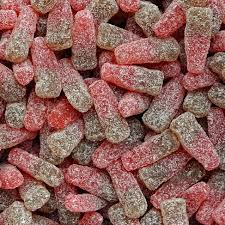 Fizzy Cherry Cola bottles