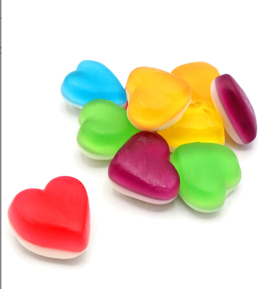 Hearts - multicoloured